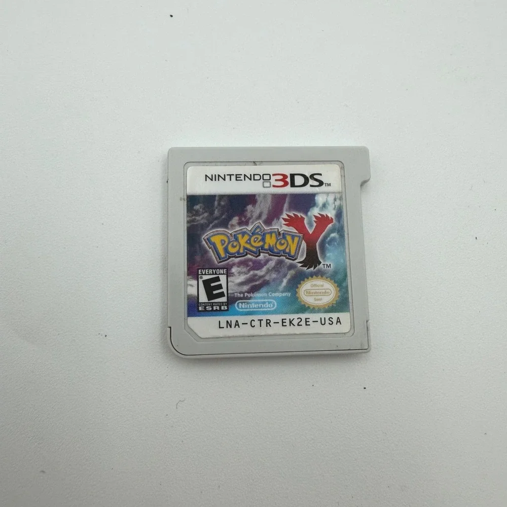 Pokemon Y Nintendo 3DS 2013 NTSC-U/C Yveltal RPG Game Case & Manual